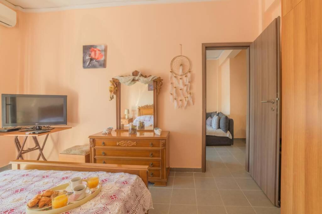 Bright Newly Renovated Apt Near Beach & Center+Ac Anemomylos Екстериор снимка