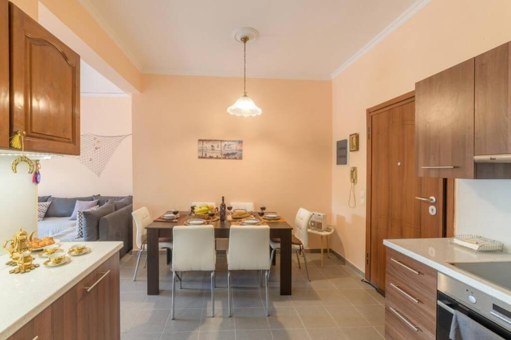 Bright Newly Renovated Apt Near Beach & Center+Ac Anemomylos Екстериор снимка