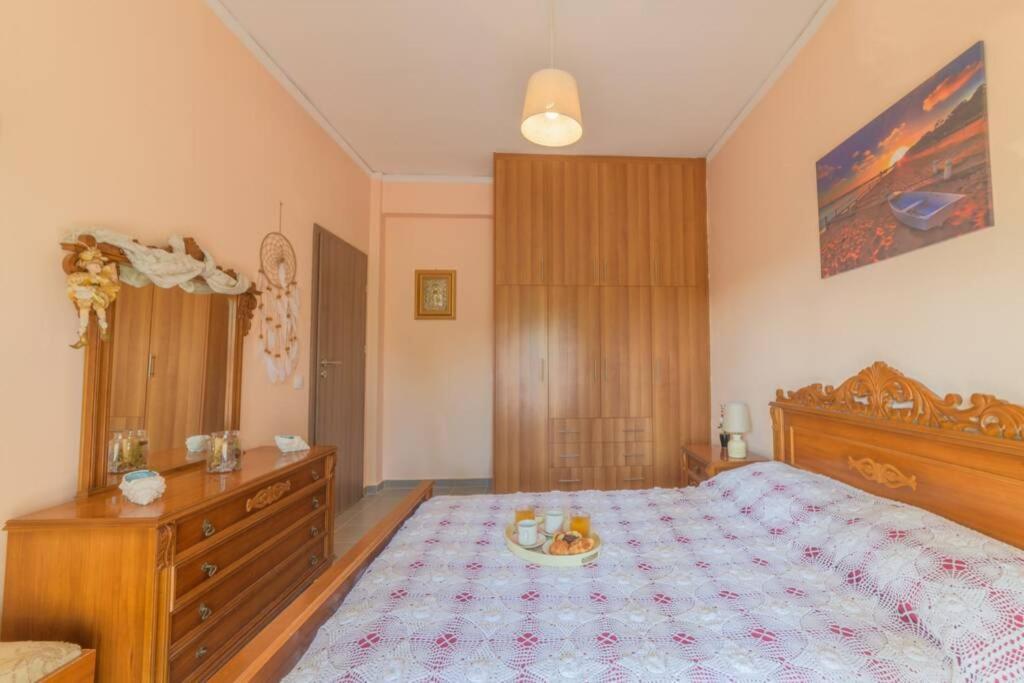 Bright Newly Renovated Apt Near Beach & Center+Ac Anemomylos Екстериор снимка