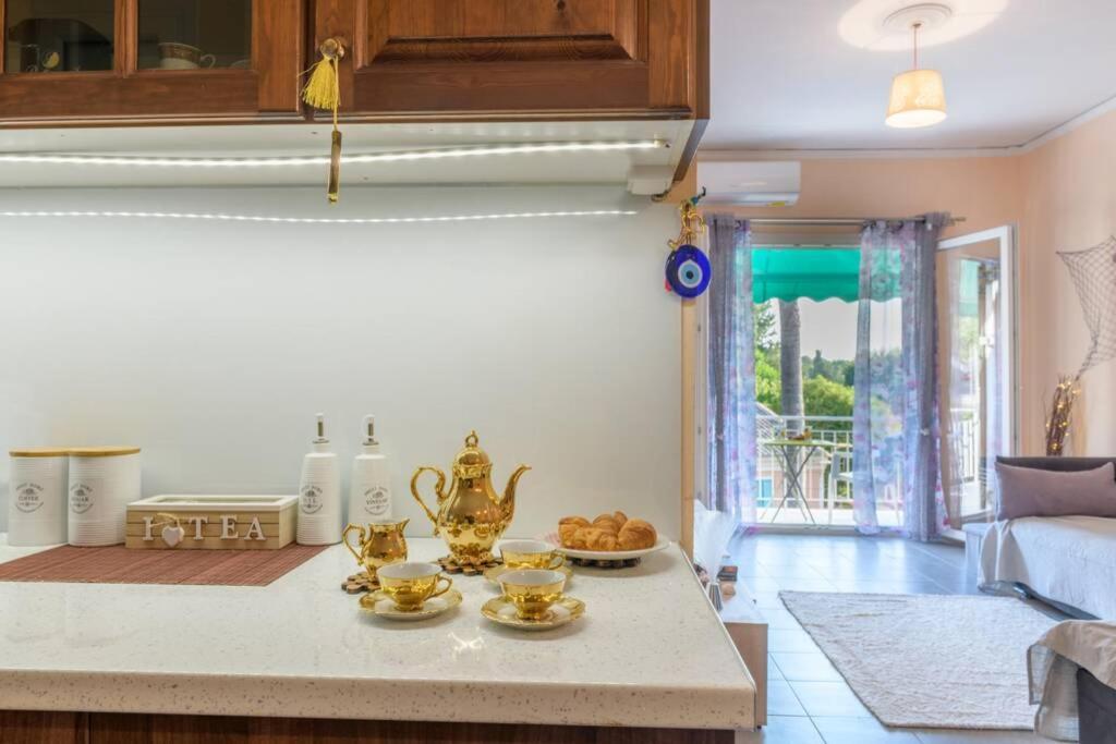 Bright Newly Renovated Apt Near Beach & Center+Ac Anemomylos Екстериор снимка