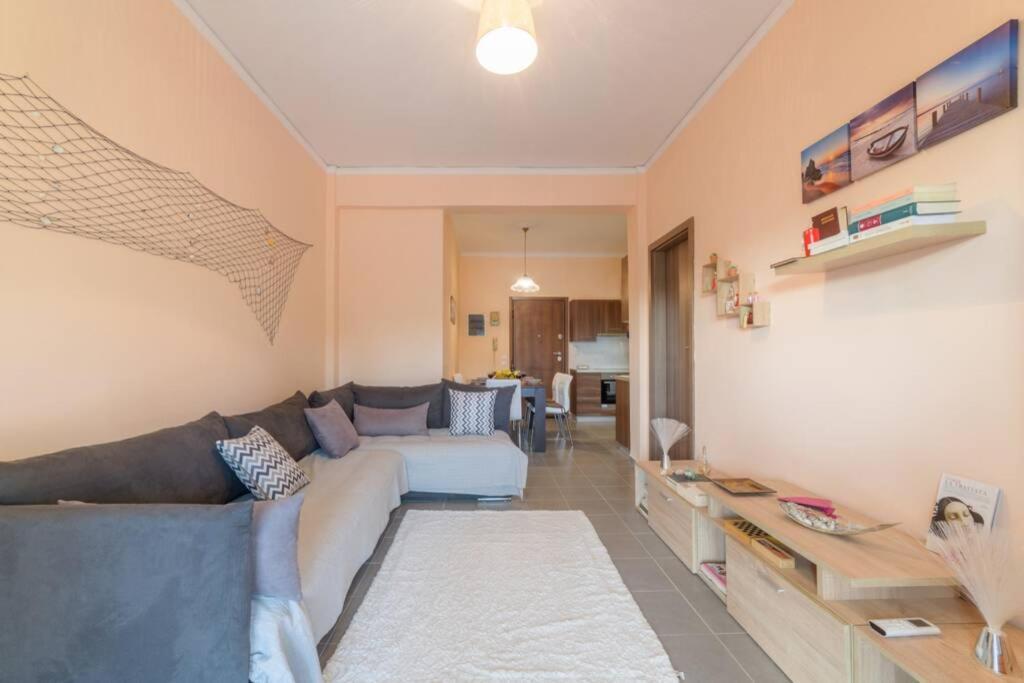 Bright Newly Renovated Apt Near Beach & Center+Ac Anemomylos Екстериор снимка