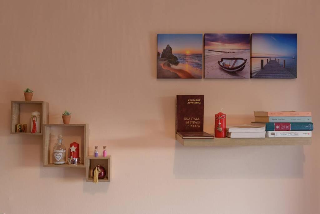 Bright Newly Renovated Apt Near Beach & Center+Ac Anemomylos Екстериор снимка